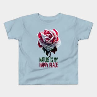 Nature Is My Happy Place Kids T-Shirt